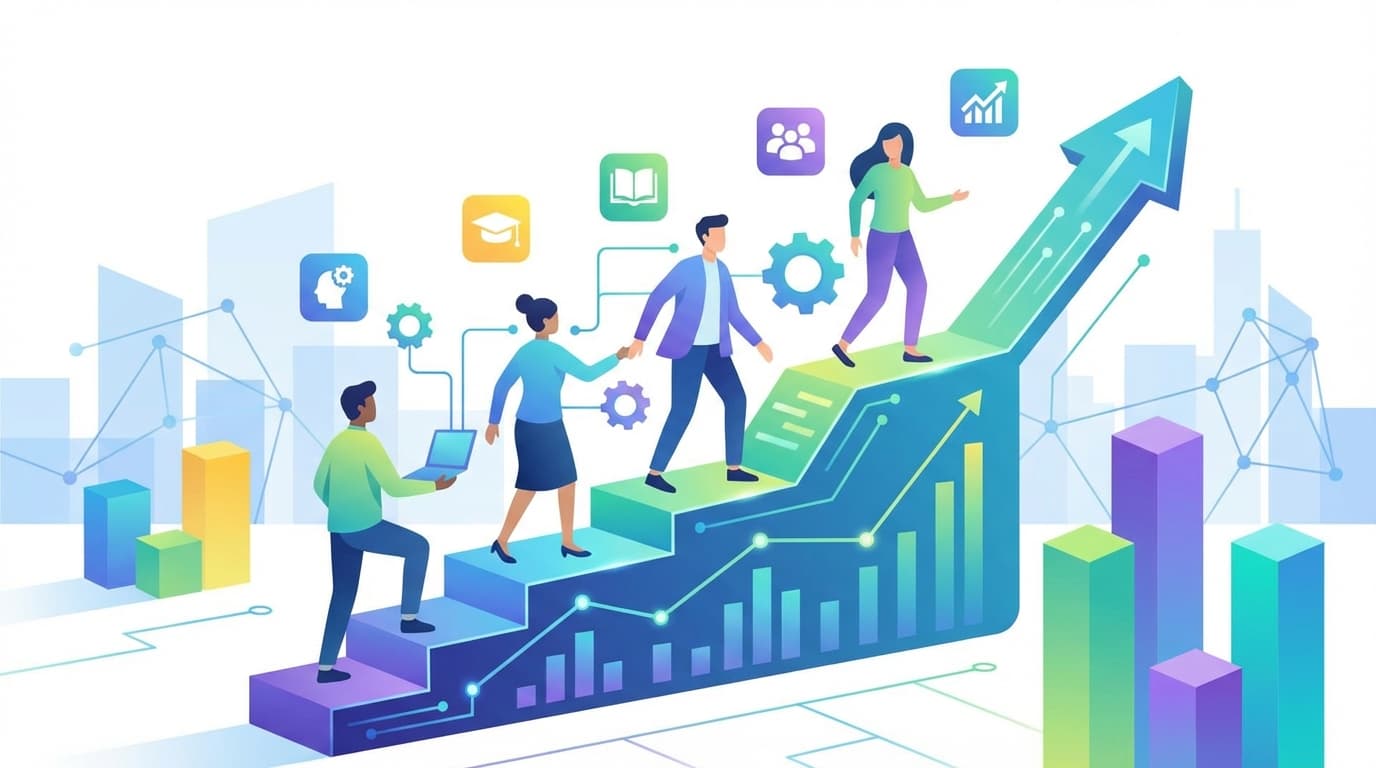 Strategie rozvoje zaměstnanců pro růst